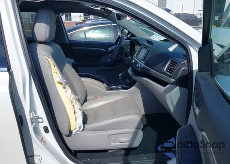 2018 Toyota Highlander Limited from USA, damaged, VIN 5TDYZRFH2JS246721